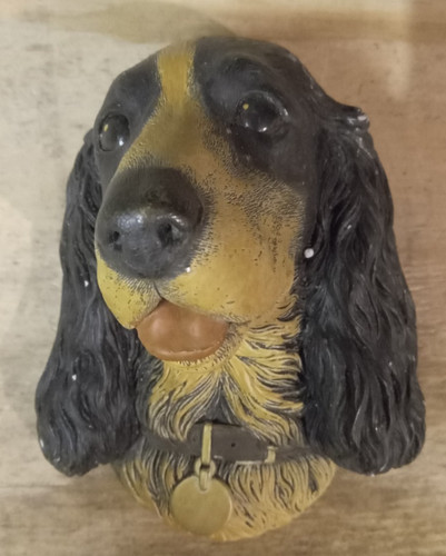 Bossons chalkware dog - chalkware,