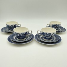 Trios churchill blue willow - 4,