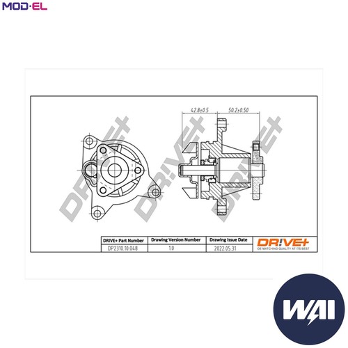 Water pump engine - water,