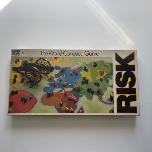 Vintage risk board game - vintage, parker