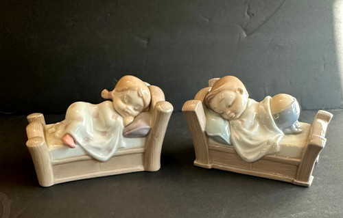 Lladro nao boy girl - nao,