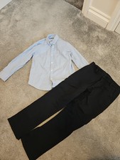 Next Boys Formal Blue Shirt &