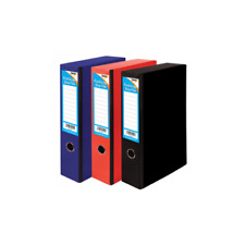 Pukka A4 Foolscap Hard Box Files Secure Document Storage file Spring Clip folder