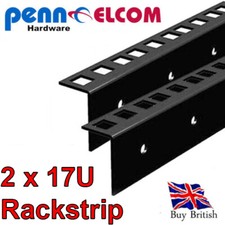 2 x 17u 19 Inch Rack Strip