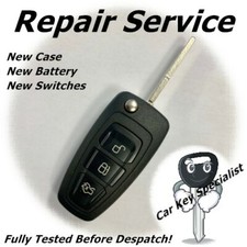 Key Repair Ford Transit Custom MK8 Connect key fob battery case replacement fix