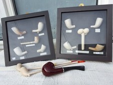 MOUNTED CLAY PIPE COLLECTION