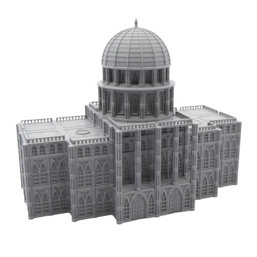 Ruined city building terrain - ruined,