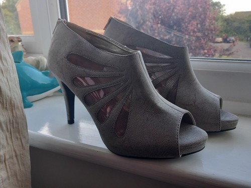 Evans high heel peep toe - heel,
