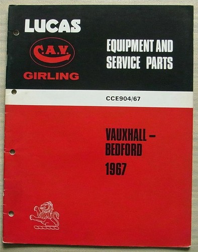 Lucas vauxhall bedford - vauxhall, cars