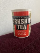 Yorkshire  Tea,  MUG by Taylor’s. Of Harrogate Country scenes+ Cricket Match Vue