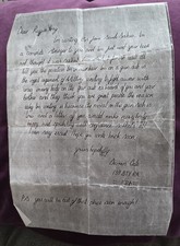 Letter reg kray - letter,