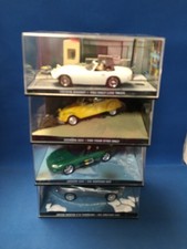 4 x 007 James Bond Car Collection bundle 1:43 DieCast Model