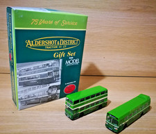 EFE 99916 OO/1:76 Gauge Aldershot & District Traction Co 75 Years bus Gift Set