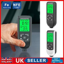 Digital Backlight LCD Film Car Paint Thickness Tester Coating Gauge Meter Tool