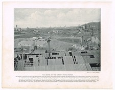 Dolcoath Camborne Cornwall Tin Mining Antique Picture Print 1896 PEAW#128