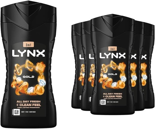 Lynx gold body wash - lynx, 3-in-1