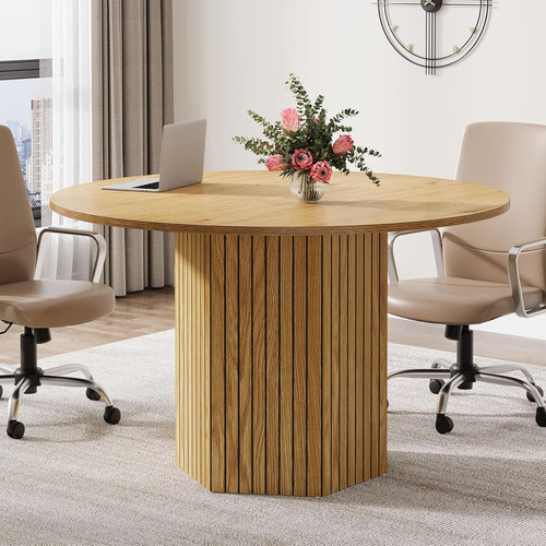 Round conference table - conference,