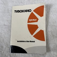 Tvbox 1440 kworld - user, manual