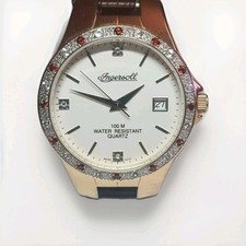 GORGEOUS INGERSOLL MENS GENTS GEM WATCH 100 METER WATER RESISTANT LARGE 41MM