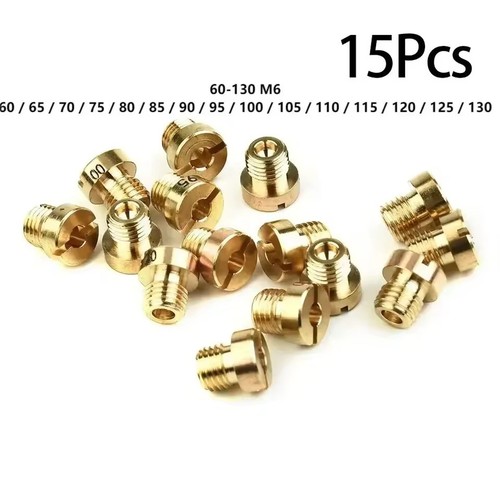 15x thread 6mm main jet - 6mm,