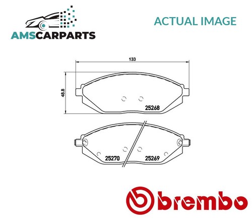 Brake pads set braking - brake,