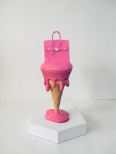 Ice Cream Bag Pink Sculpture