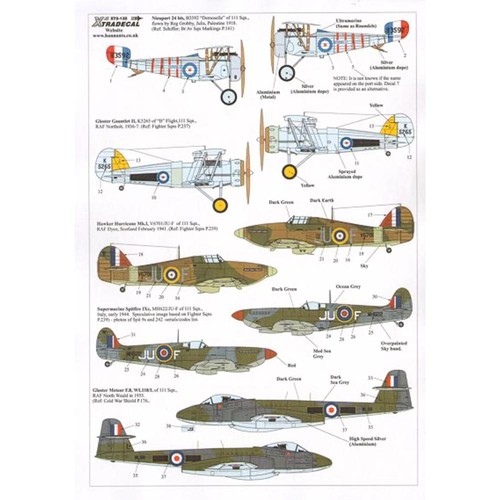 Xtradecal 72132 raf - raf, 111