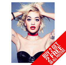 RITA ORA POSTER ART PRINT A4