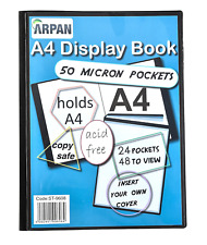 A4 Display Book - 24 Pockets