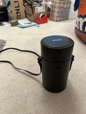 Vintage Jessop Hard Case Circular Storage Case With Strap