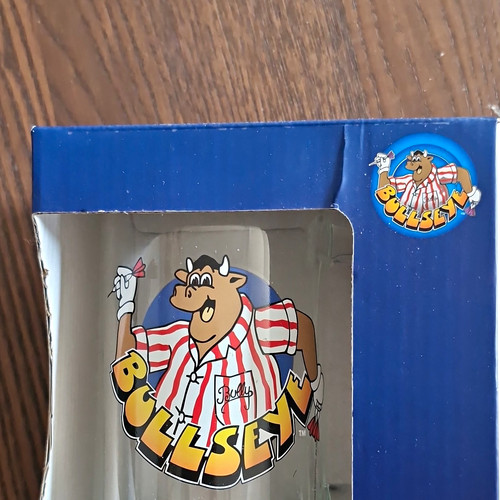 Bullseye glass beer tankard - bullseye,