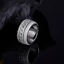 Men's Platinum 925 Sterling