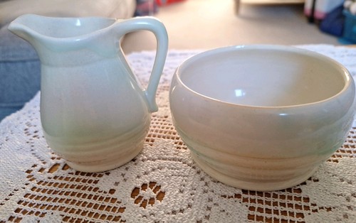 Vintage ceramic sugar bowl and - vintage,