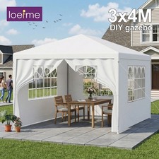 New 3 4m gazebo - 2×2m,