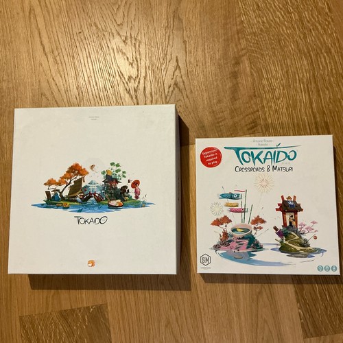 Tokaido board game with - board,