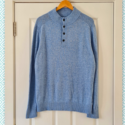 Gap mens blue - blue, neck