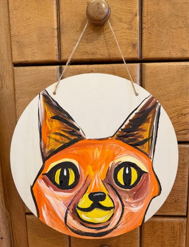 Foxy original painting new on - painting,