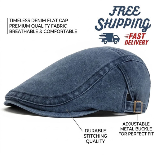 Men flat cap - men,
