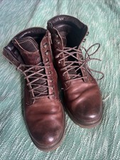 Ecco Brown Leather Boots Size