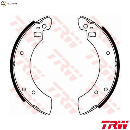 Brake shoe set gs6125 for - brake,