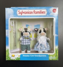 Sylvanian Families Friesian Cow Grandparents RARE Vintage NEW Calico Critters