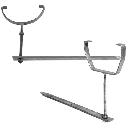 Rise and fall galvanised - fall,