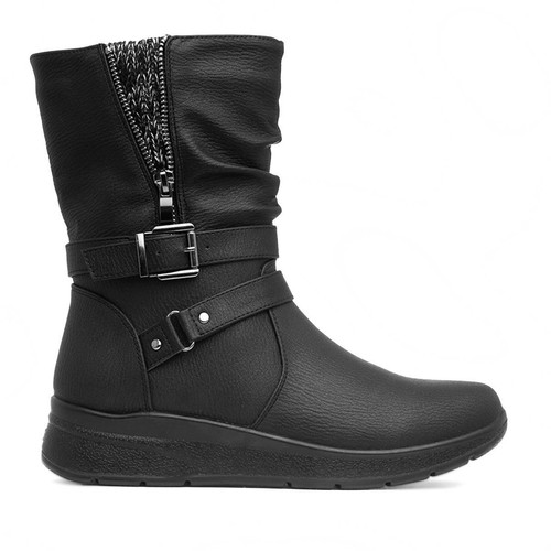 Softlites womens boots black - boots,