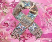 Hand Knitted Sparkly Butterfly