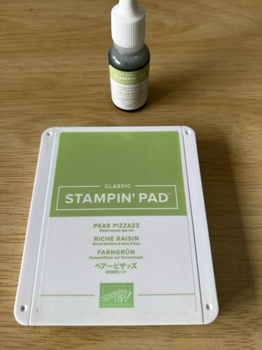 Stampin ink pad - up!,
