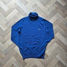 Lacoste Roll Neck Jumper Blue