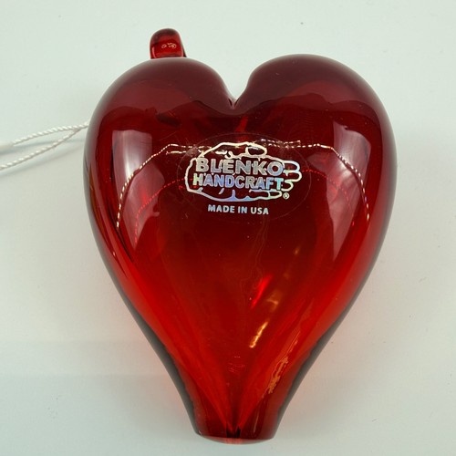 2025 blenko ruby red - blenko, glass