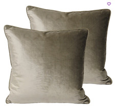 2 x Paoletti Velvet Square