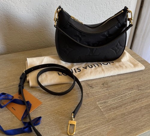 Louis vuitton black bagatelle - louis,