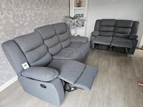 New roma grey - grey, fabric